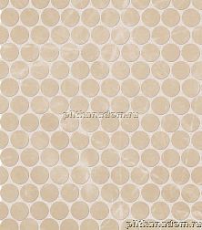 Fap Ceramiche Roma Diamond Beige Duna Round Gres Мозаика 29,5х32,5 см