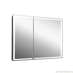 Зеркало-шкаф Континент Mirror Box 1000х800 с подсветкой МВК051