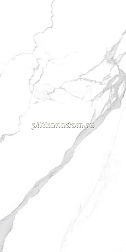 Tuscania White Marble Statuario Lapp Rett Белый Лаппатированный Ректифицированный Керамогранит 60х121 см