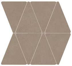 Atlas Concorde Boost Natural Ecru Mosaico Rhombus Коричневый Матовый Декор 33,8х36,7 см