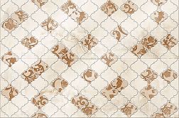 Eurotile Yakutsk 706-2 Бежевый Глянцевый Декор (комплект из 2-х плиток) 60x90 см