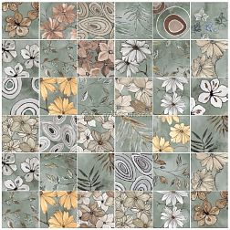 Elios Ceramica Emotion 03A20A6 Surprise Green Luc Matt Зеленый Матовый Декор 20x20 см