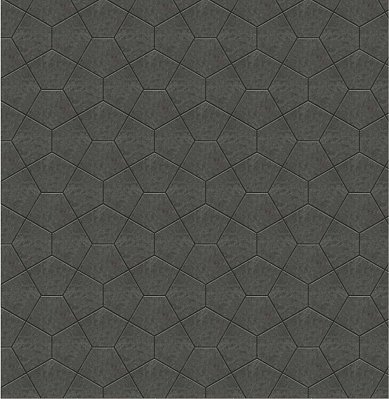 Jet Mosaic Pentagon Floor PEN-WM Мозаика 67,4x53,2 см