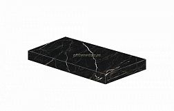 Atlas Concorde Russia Allure Империал Блэк Черная Матовая Ступень Угловая Правая 33x120 см