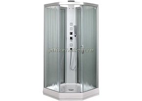 Душевая кабина Aquanet Penta 2 Rain 90.5x90.5 узорчатое стекло