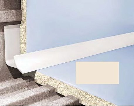 Cezar Профиль для плитки внутренний 9мм светло-бежевый 0,9х250 см