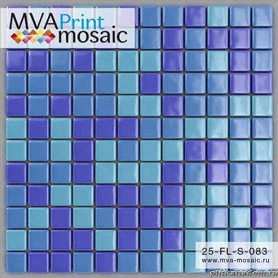 MVA-Mosaic 25FL-S-083 Стеклянная мозаика 31,7x31,7 (2,5х2,5)
