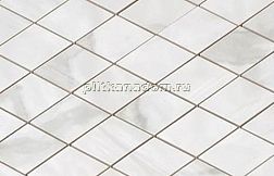 Caramelle Pietrine 7 мм Dolomiti Bianco Matt Белая Матовая Мозаика 30,5х30,5х0,7 (4,8х4,8) см