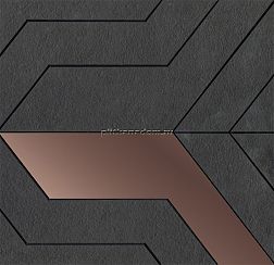 L Antic Colonial Focus Mosaics Black Copper Мозаика 29x28 см
