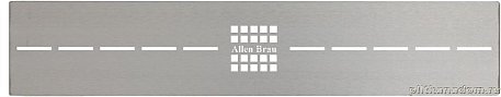 Allen Brau Infinity 8.210N2-BA Накладка для сифона, серебро браш