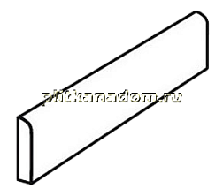 Interbau Nature Art 124 R10 Umbra Braun Плинтус 8х36 см