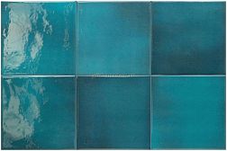 Equipe Spa And Pools Glacier Gloss Синий Керамогранит 15х15 см