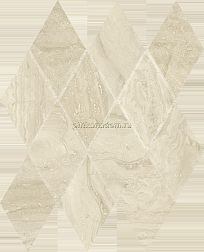 Paradyz Silence Beige Pressed Mosaic Romb Pillow Mat Бежевая Матовая Мозаика 20,6x23,7 см
