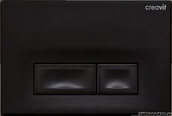 Creavit Ore Кнопка для инсталляции, черная, матовая, GP3002.01
