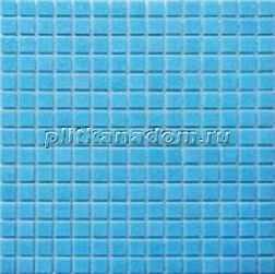 Bonaparte Мозаика стеклянная Simple Blue Голубая Глянцевая 32,7х32,7 (2х2)