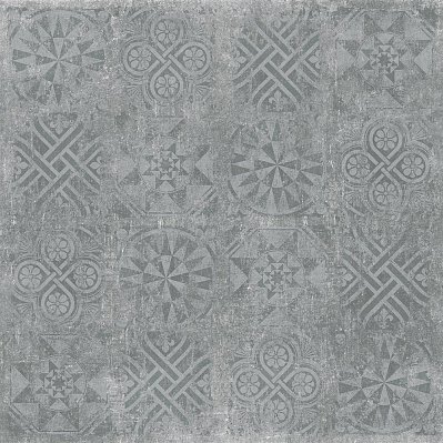 Идальго Граните Стоун Цемент Декор темно-серый Антислип (ASR) Керамогранит 120х59,9 см