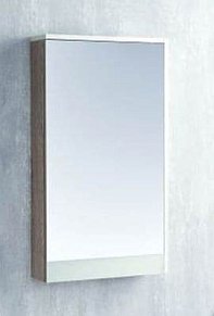 Акватон Эмма 1A221802EAD80 Зеркальный шкаф, белый-дуб наварра