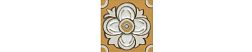 Kerama Marazzi Алмаш DC-B33-SG9174 Вставка Желтая Матовая 4,9х4,9 4,9x30x8 см