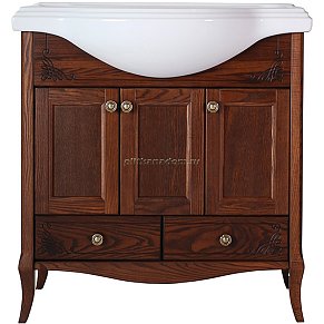 ASB-Woodline Салерно 9696 Тумба под умывальник Классик 80 см