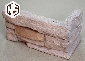 Next Stone Искусственный камень Сланцевый камень Карельский сланец Угол 9х8х16 (1 компл. = 1,17 пог.м.) см