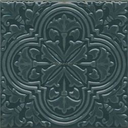 Kerama Marazzi Фес KMD3STA003BN Декор зелёный тёмный 15x15 см
