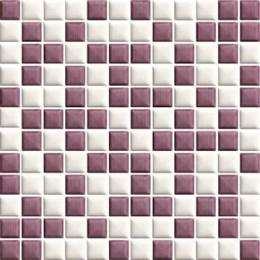 Paradyz Universo-Purio Bianco-Rosa Mozaika Prasowana Mix Мозаика 29,8х29,8 см