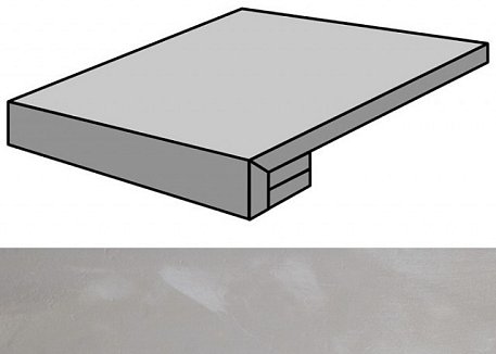 Apavisa Forma grey pat gr rec-60 Керамогранит 59,55x59,55 см