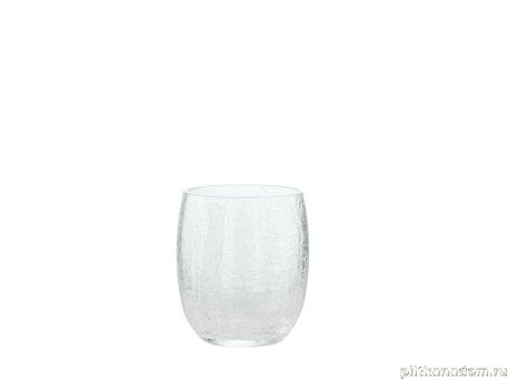 Stil Haus Cracle, настольный стакан с эффектом битого прозрачного стекла, 1125(TR)