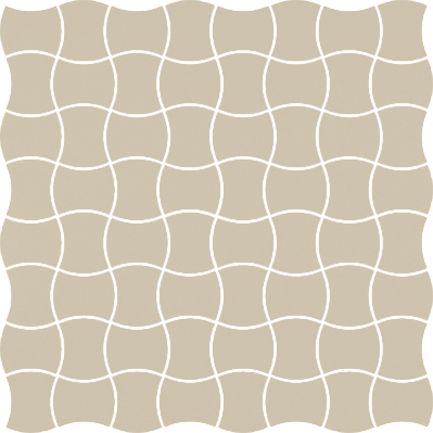 Paradyz Modernizm Bianco Mozaika Prasowana K.3,6X4,4 Мозаика 30,9x30,9 см