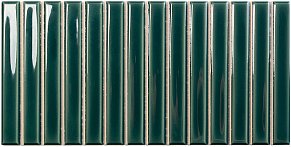 Wow Sweet Bars Royal Green Зеленая Глянцевая Настенная плитка 12,5x25