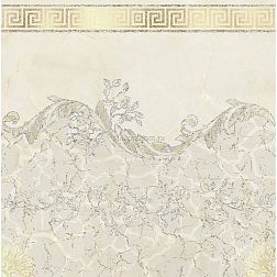 Verde 1999 Alabastro Dec. Oro Lineare Декор 59,5х59,5 см