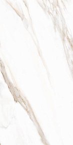 Tuscania White Marble Calacatta Oro Rett Белый Матовый Ректифицированный Керамогранит 61х122,2 см