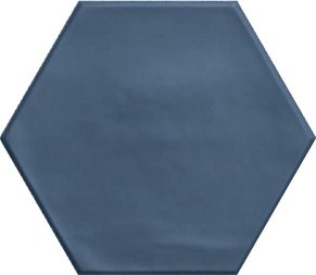 Ribesalbes Geometry Hex Navy Matt Синий Матовый Керамогранит 15х17,3 см