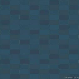Creto Mono Quadra Sea Синий Глянцевый Декор 30х60 см