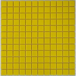 MVAPrintMosaic Мозаика стеклянная Моно 25FL-M-055 Желтый 31,5х31,5 см