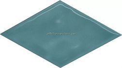 Kerama Marazzi Риад KMD2SRB010BN Декор бирюзовый глянцевый 13,5x7,8 см