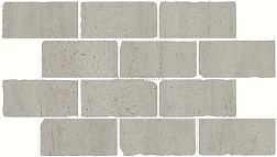 Kerama Marazzi Сан-Марко Серый светлый Матовый BR032 обрезной Мозаичный Бордюр 26,5х46.5 см