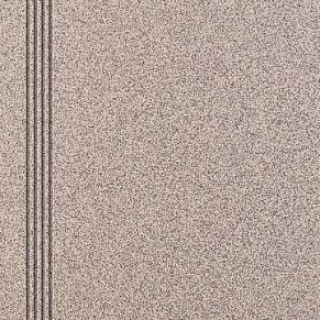 Estima Standard Brown Grey ST03 Бежевая Неполированная Ступень (с насечками) 30x30 см