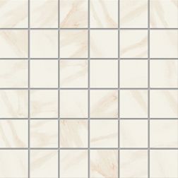 Marble Onlygres White MOG102 Белая Полированная Мозаика (5х5) 30x30 см