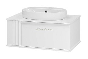 Brevita Savoy-80 Тумба подвесная 1 ящ. белая