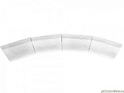 UniStone Трапеция шамот Белый Обход для арок 20,5x15,5x6 см