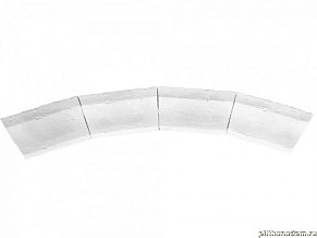 UniStone Трапеция шамот Белый Обход для арок 20,5x15,5x6 см