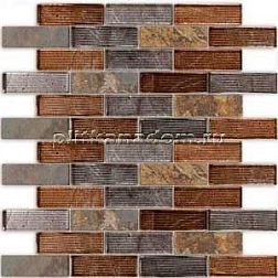 Caramelle Naturelle Alcantara ruggine Мозаика 26х29,8 (2,3x7,3) см