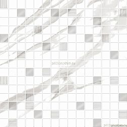 Eurotile Insomnia 689 Белая Глянцевая Мозаика 29,5х29,5 см