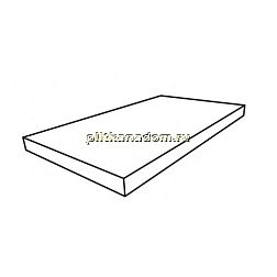 Atlas Concorde Russia Drift Вайт Белая Матовая Ступень Угловая Левая 33x160 см
