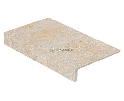 Stroeher Keraplatte Roccia 835 Sandos Ступень прямой угол 29,4х17,5 см