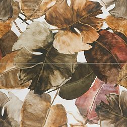 Pamesa Ceramica Tendenza Foglia Tndz 1 Rect Микс Матовое Ректифицированное Панно 120x120 (из 2-х плиток) см