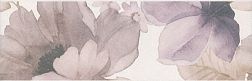 Керама Марацци Город на воде Бордюр Цветы обрезной MLD-A76-12106R 25х8 см