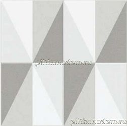 Dual Gres Hydraulics Heaven Silver Сеый Матовый Кеамоганит 45х45 см