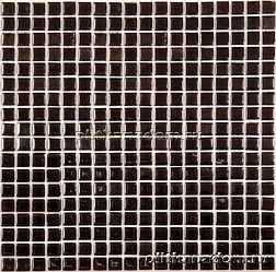 NS-mosaic Crystal series JH-401(М) стекло 30,5х30,5 (мелкая черная) см